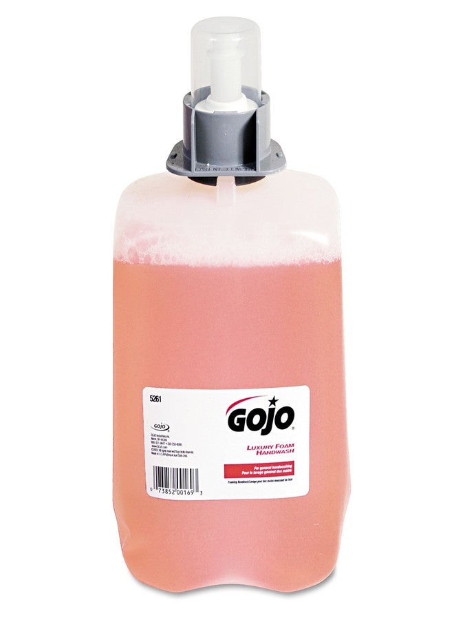 Gojo 5261-02 Luxury Foam Handwash, Cranberry (Pack of 2) - Image 1